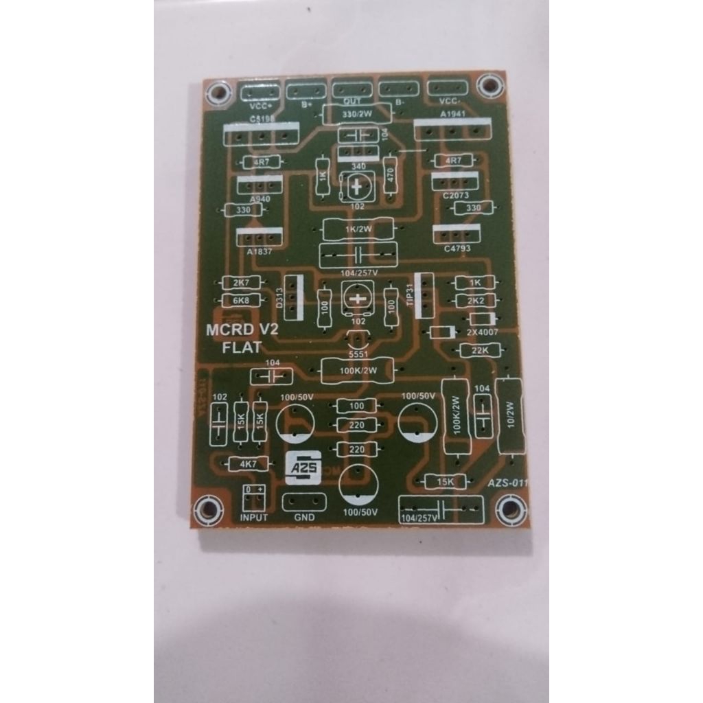 New PCB MCRD V2 Flat Pertinak