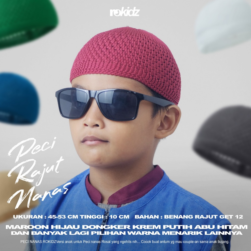 PECI RAJUT ANAK/PECI RAJUT NANAS/PECI ANAK