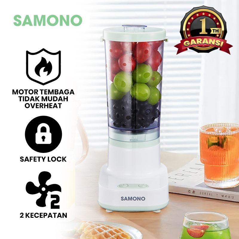 Samono Blender Mini Portable Chopper Multifungsi Low Watt 4 Mata Pisau Garansi Resmi SW-BL180 BATAM
