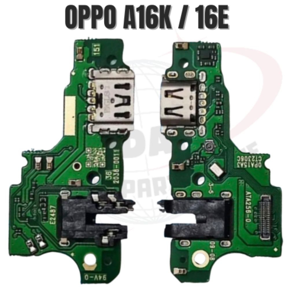 FLEXIBLE CHARGER CON CAS PAPAN CAS OPPO A16K / A16E ORIGINAL