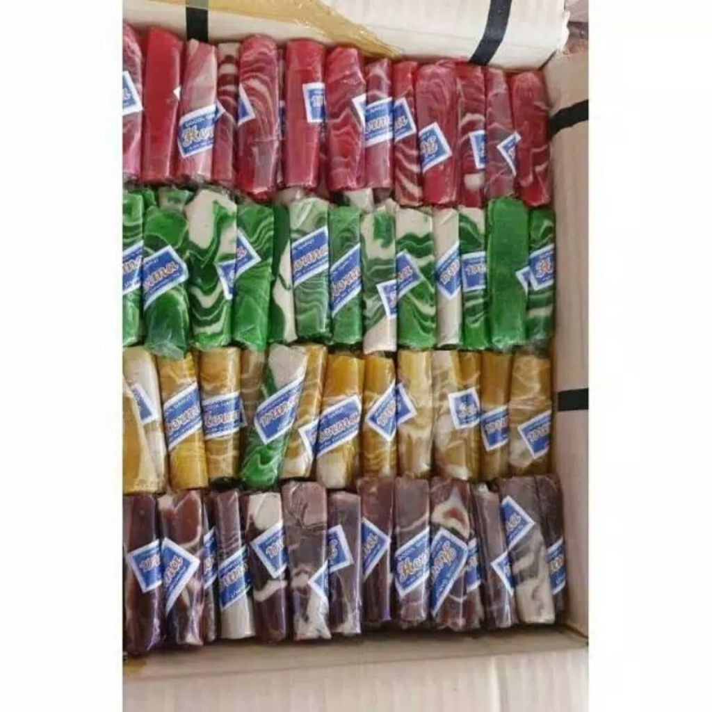 

Dodol Garut Asli 100% mix zebra 1kg Dodol Garut/cemilan enak