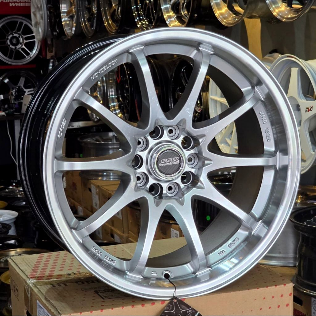 velg CE28 ORIGINAL SSW THAILAND LEBAR 9,5 ET 25 R18 velg racing ring 18 velg mobil cocok untuk mobil