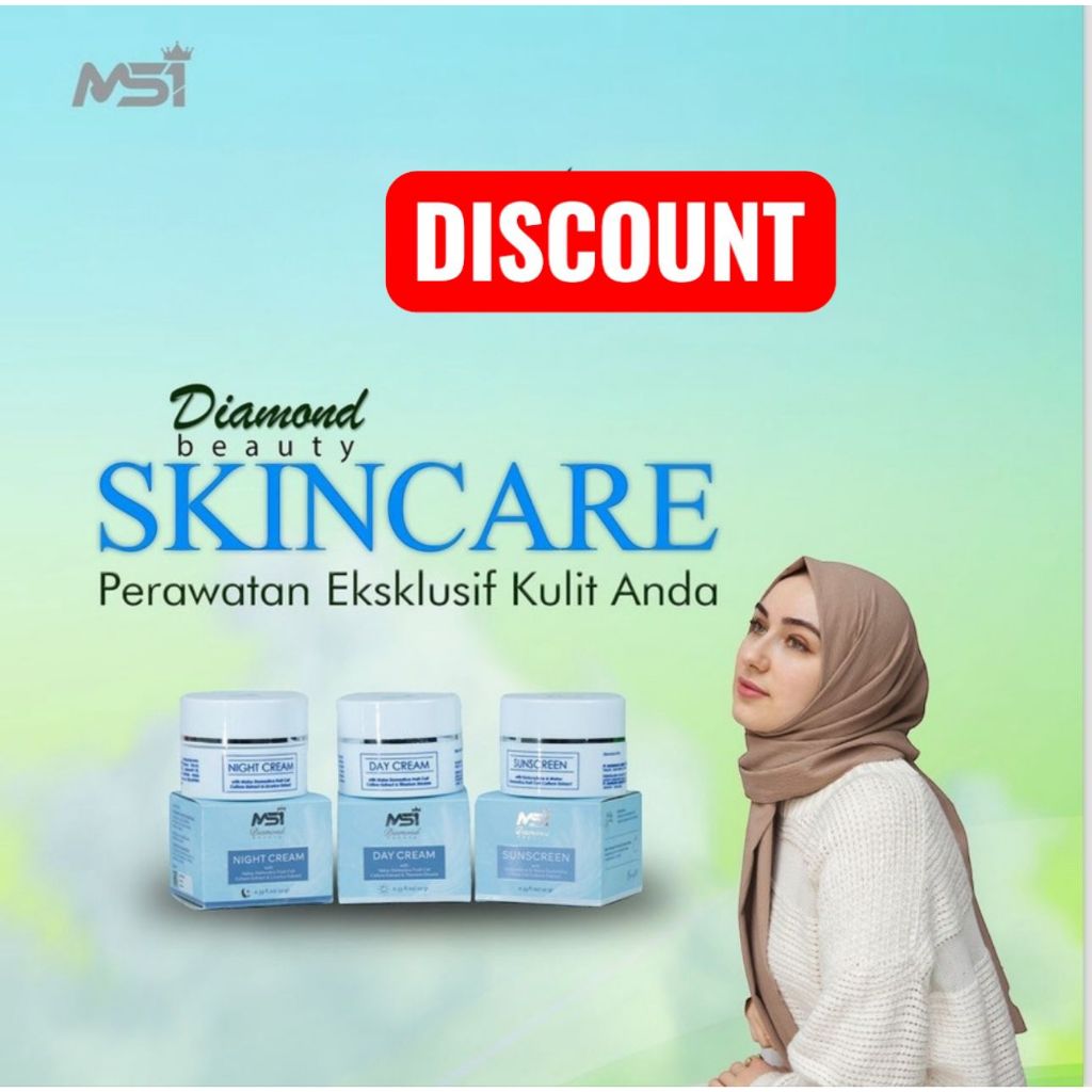 MSI CREAM SIANG MALAM SUNSCREEN WAJAH ALAMI Day Cream Night Cream MSI