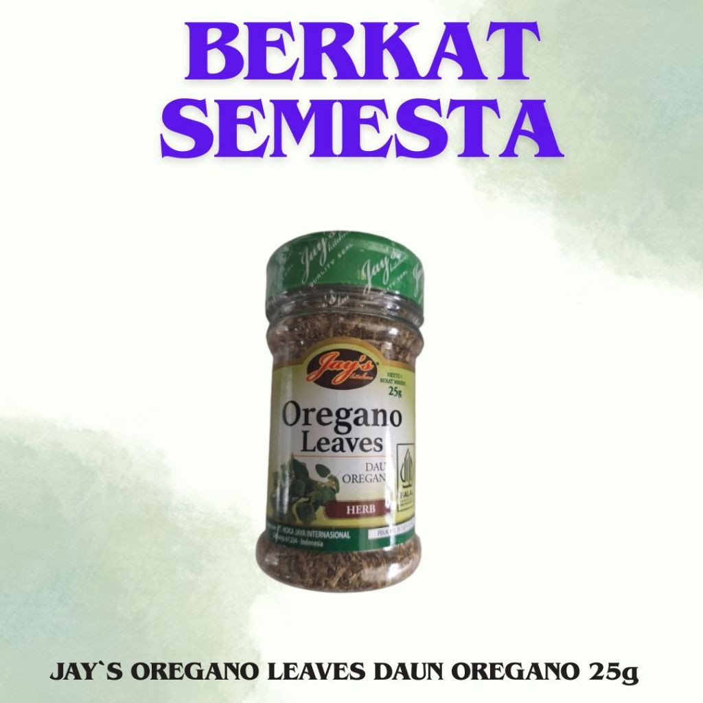 

JAY`S OREGANO LEAVES\DAUN OREGANO 25g