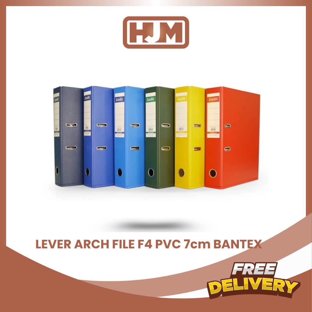 

BANTEX ORDNER LEVER ARCH FILE PVC FOLIO 1465