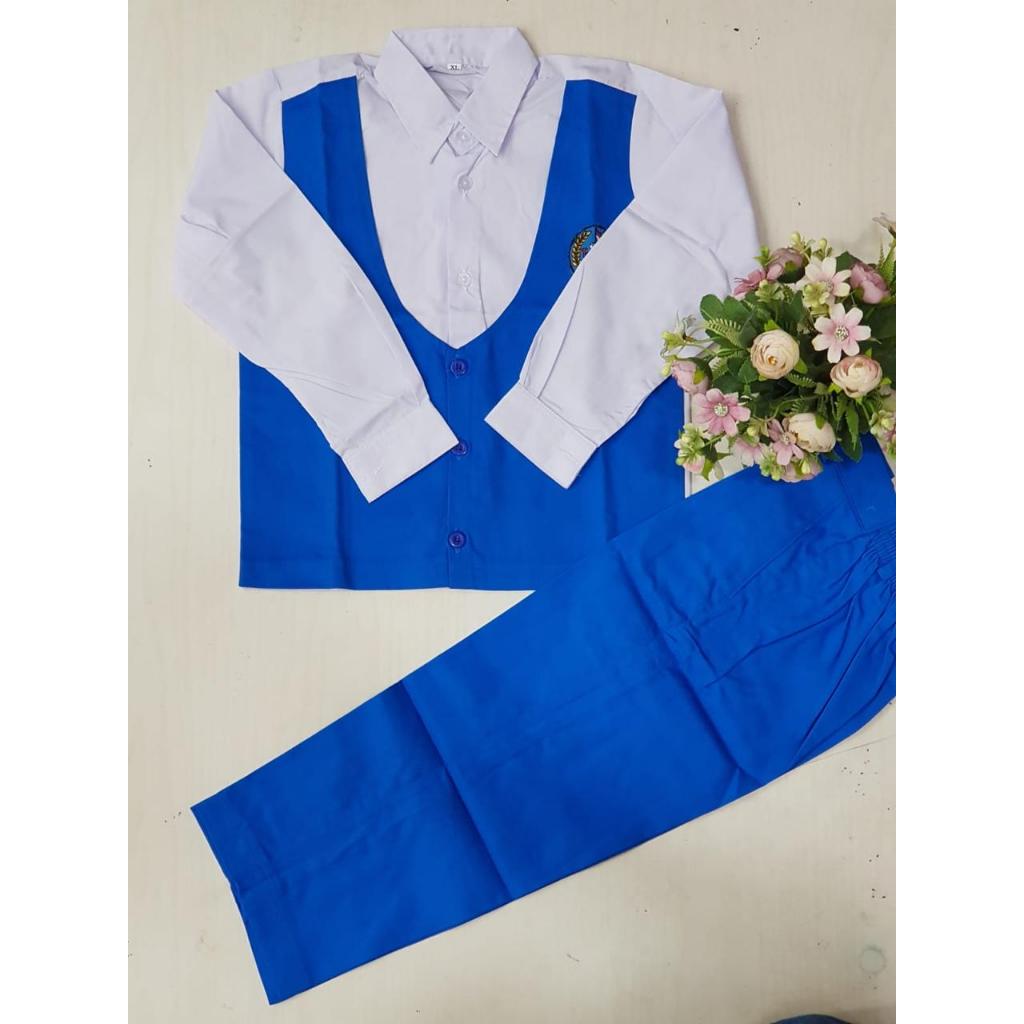 BAJU SERAGAM ROMPI LENGKET UNTUK ANAK TK DAN PAUD