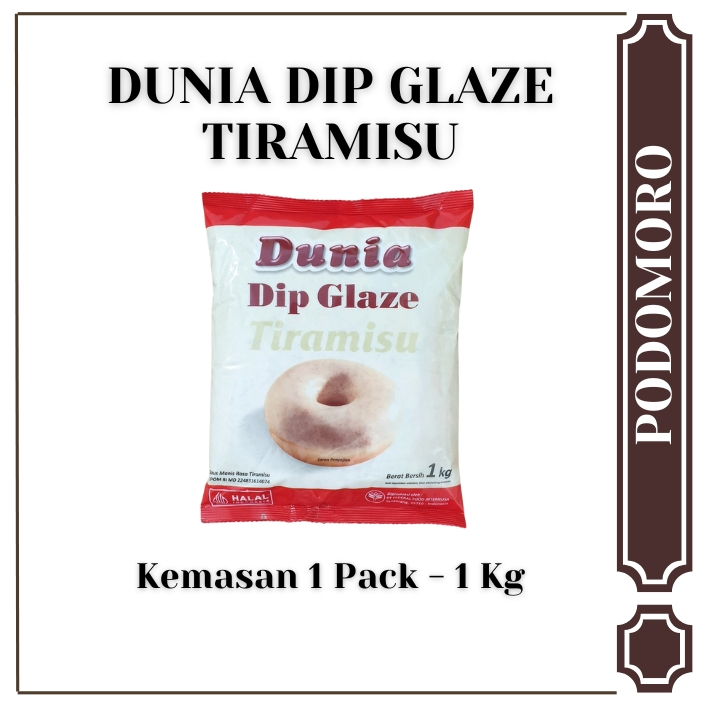 

Forcysn Dunia Dip Glaze 1 Kg - 5 Varian Rasa - Selai Olesan Roti, Pisang, Donat, Cake