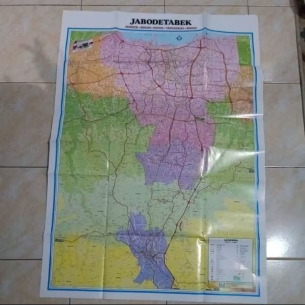 

Peta Lembaran Jabodetabek