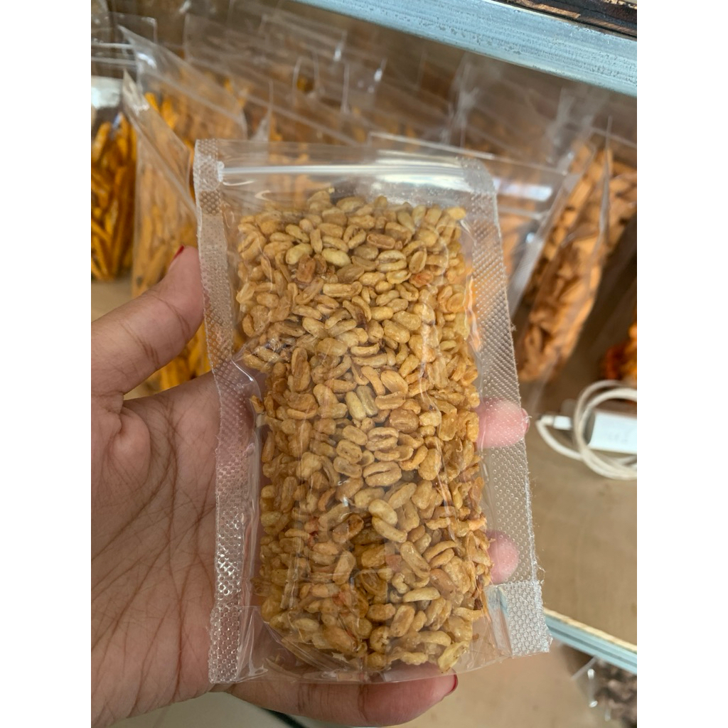 

Kacang Hijau Kupas Goreng Asin Gurih Renyah