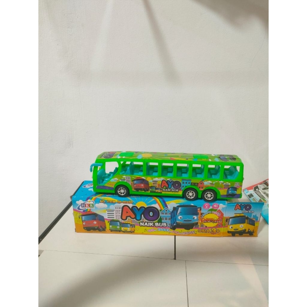 GOGO TOYS - MAINAN AYO NAIK BUS BATERAI (66-02499)