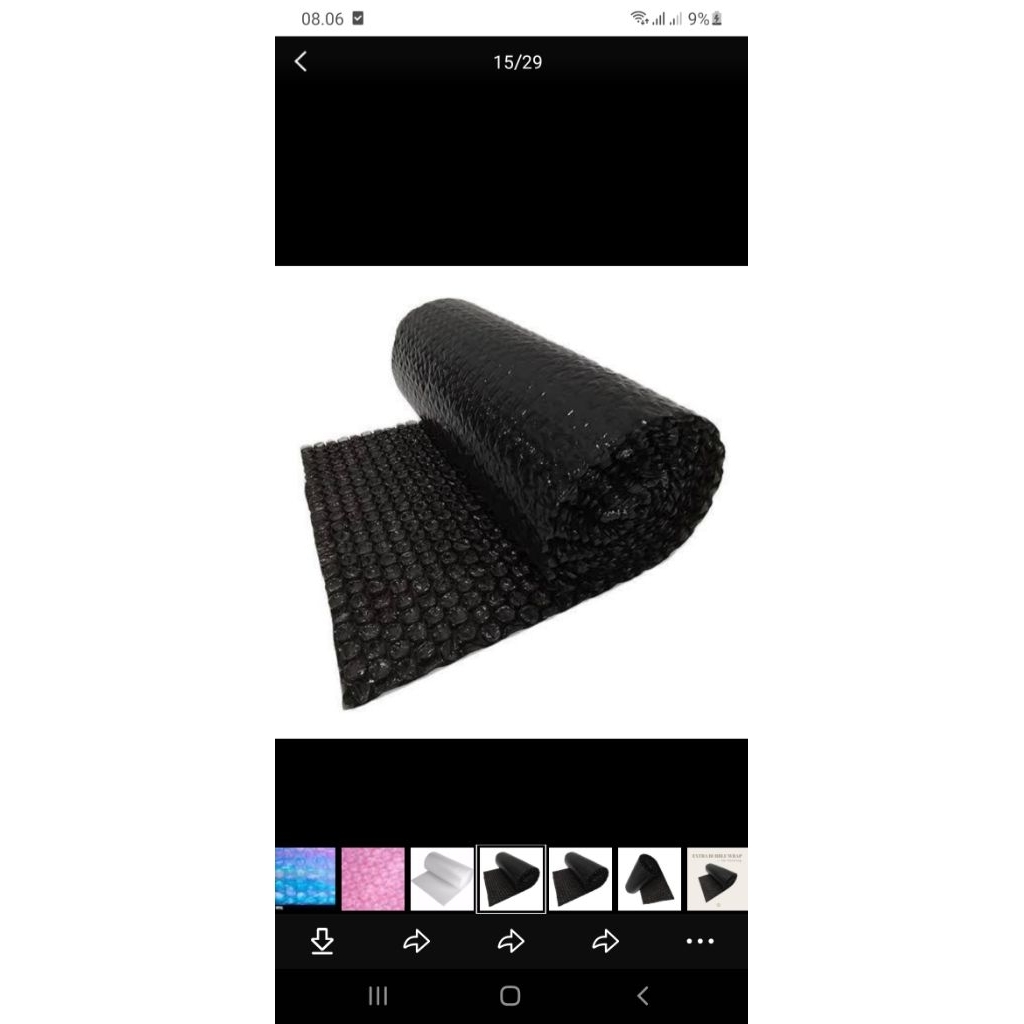 

packing tambah & bubble wrap