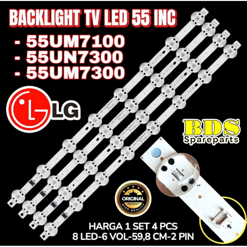BACKLIGHT TV LG 55 INC 55UM7100 55UN7300 55UM7300 55UN7200