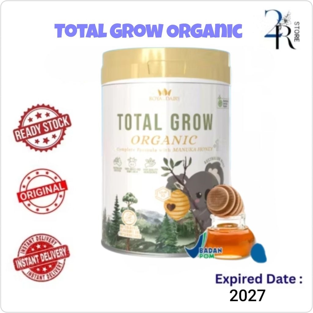 

TOTAL GROW ORGANIC WITH MANUKA HONEY 1-12 Tahun