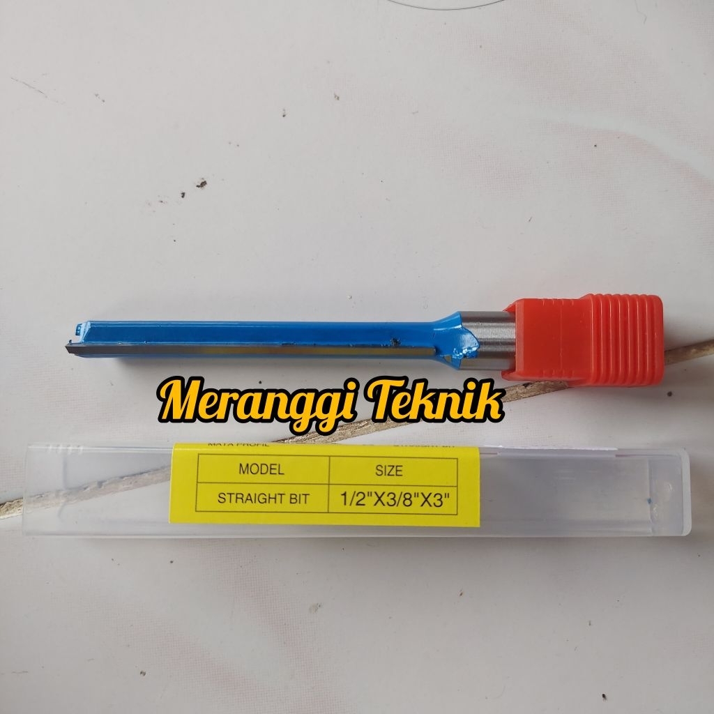id4624 Mata profil router trimmer straight bit panjang 1/2 x 3/8 x 3" AST