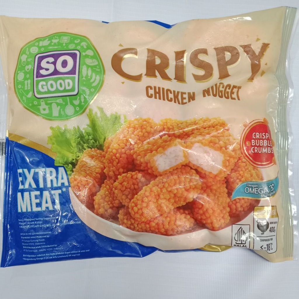 

So Good Crispy chicken nugget 400gr