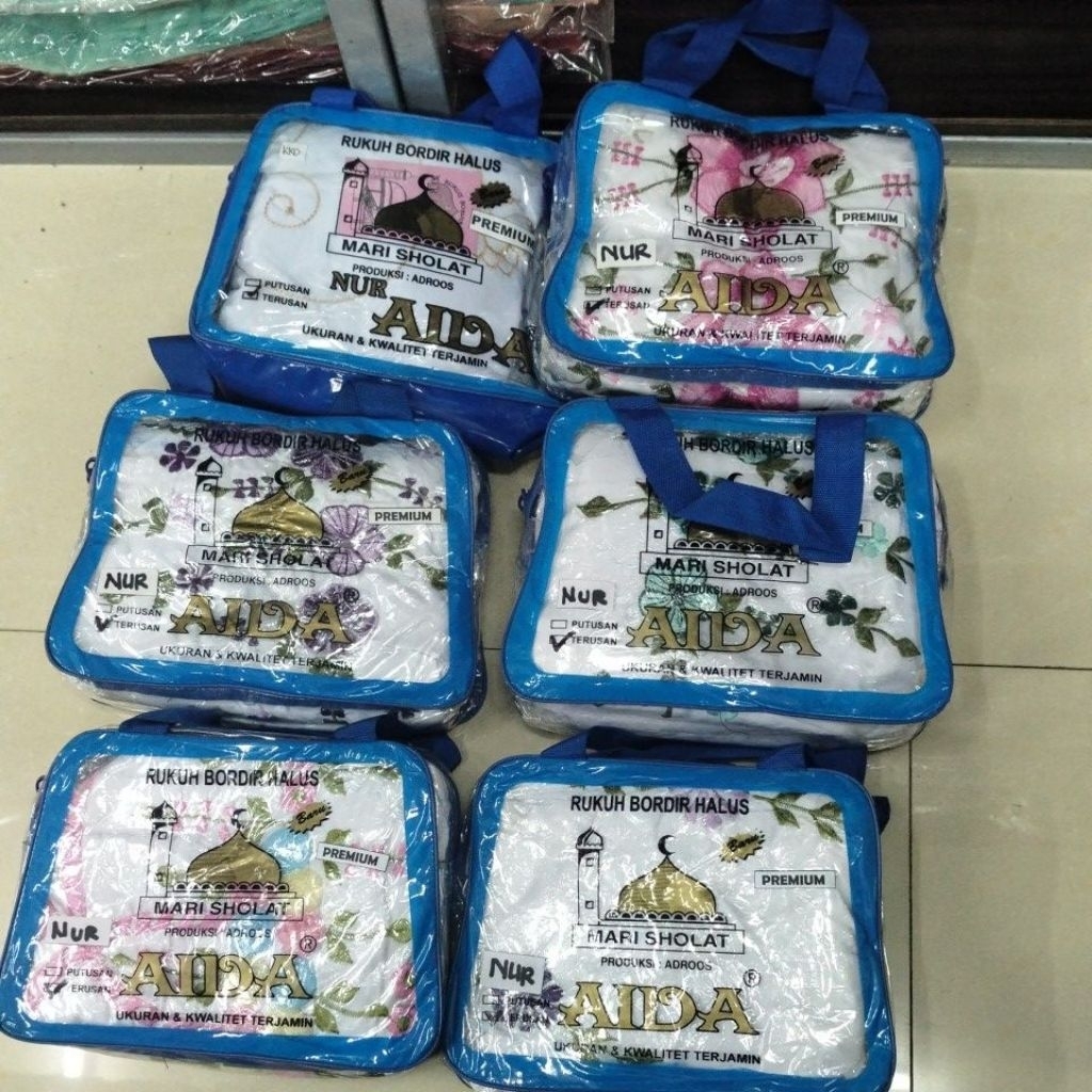 mukena dewasa terusan (NUR AIDA)