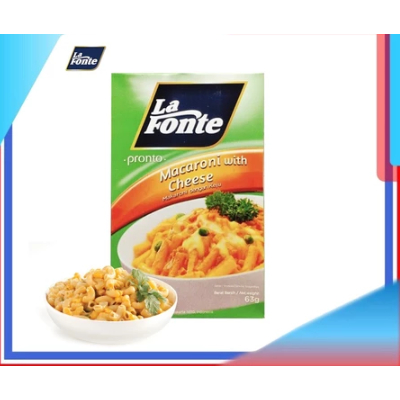 

La Fonte Pronto Pazto Macaroni Cheese 63 gr Makaroni Keju - Frozen Mart Manado (Frozen Food Manado)