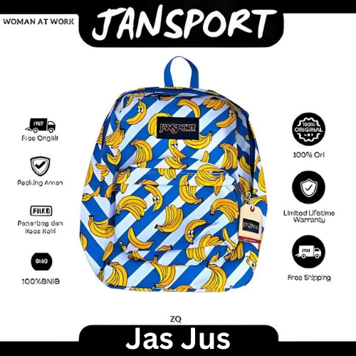 Tas JanSport Tas Ransel Laptop / Backpack / Daypack Superbreak Plus/ Galaxy / Tas Jansport