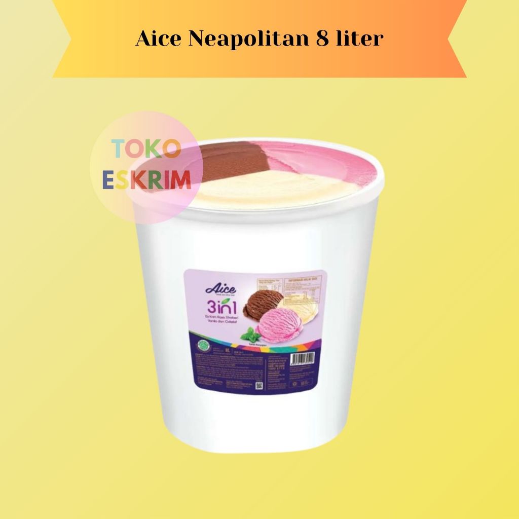 

Aice Neapolitan 8 liter
