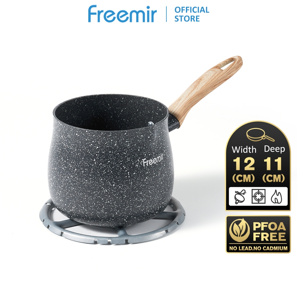 Panci Kopi Gemoy Mini Anti Lengket Susu Mpasi Serbaguna Granit