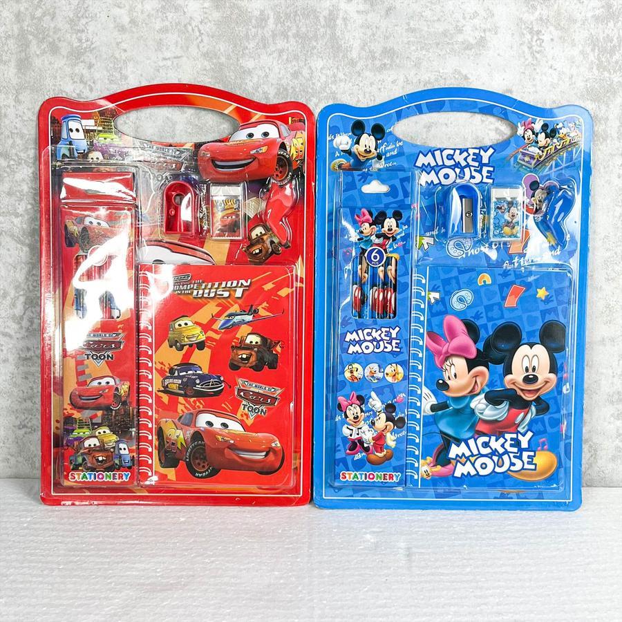

Paket Stationery 1 Set Alat Tulis ATK Hampers Souvenir Ulang Tahun Birthday Anak Karakter Kartun