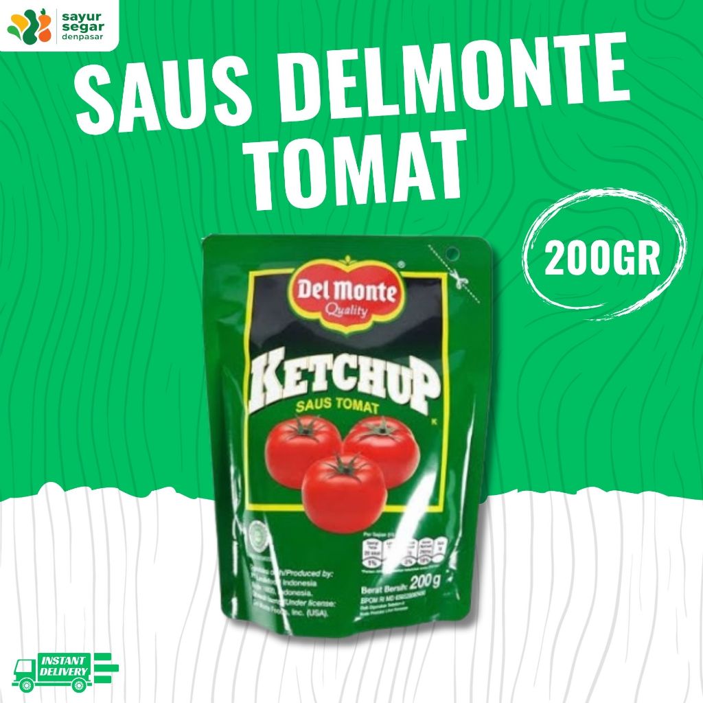 

Saus Delmonte Tomat 200gr - Sayur Segar Denpasar
