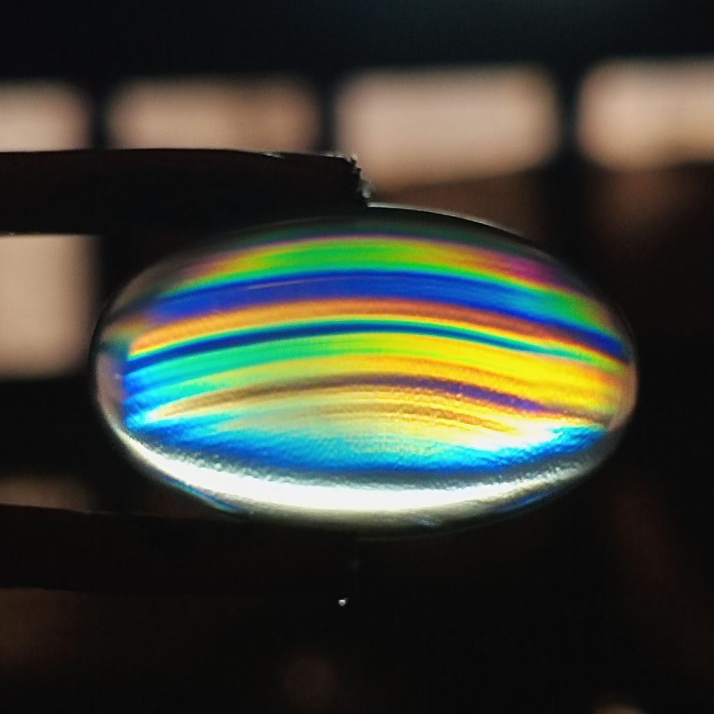 Batu Pelangi Full Colour - Iris Agate. Bukan Bacan Doko