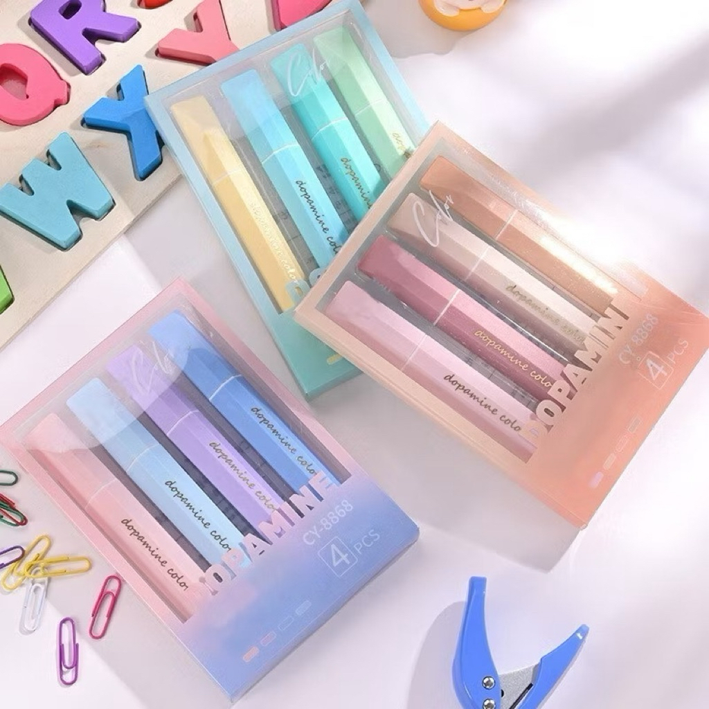 

Stabilo Aesthetic Warna Macaron Pastel 1 Pcs - Alat Tulis Sekolah - Stationery