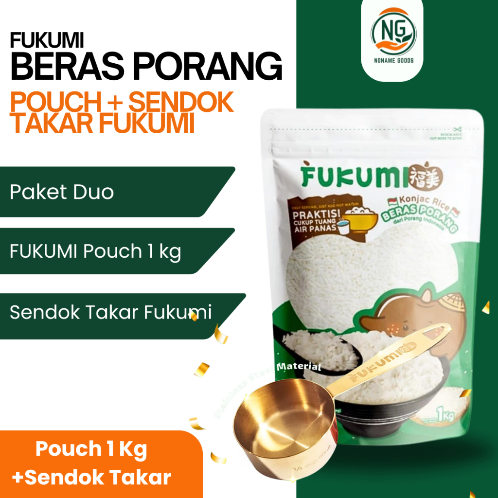 

PAKET DUO FUKUMI POUCH 1 KG + SENDOK TAKAR FUKUMI GOLD ORIGINAL