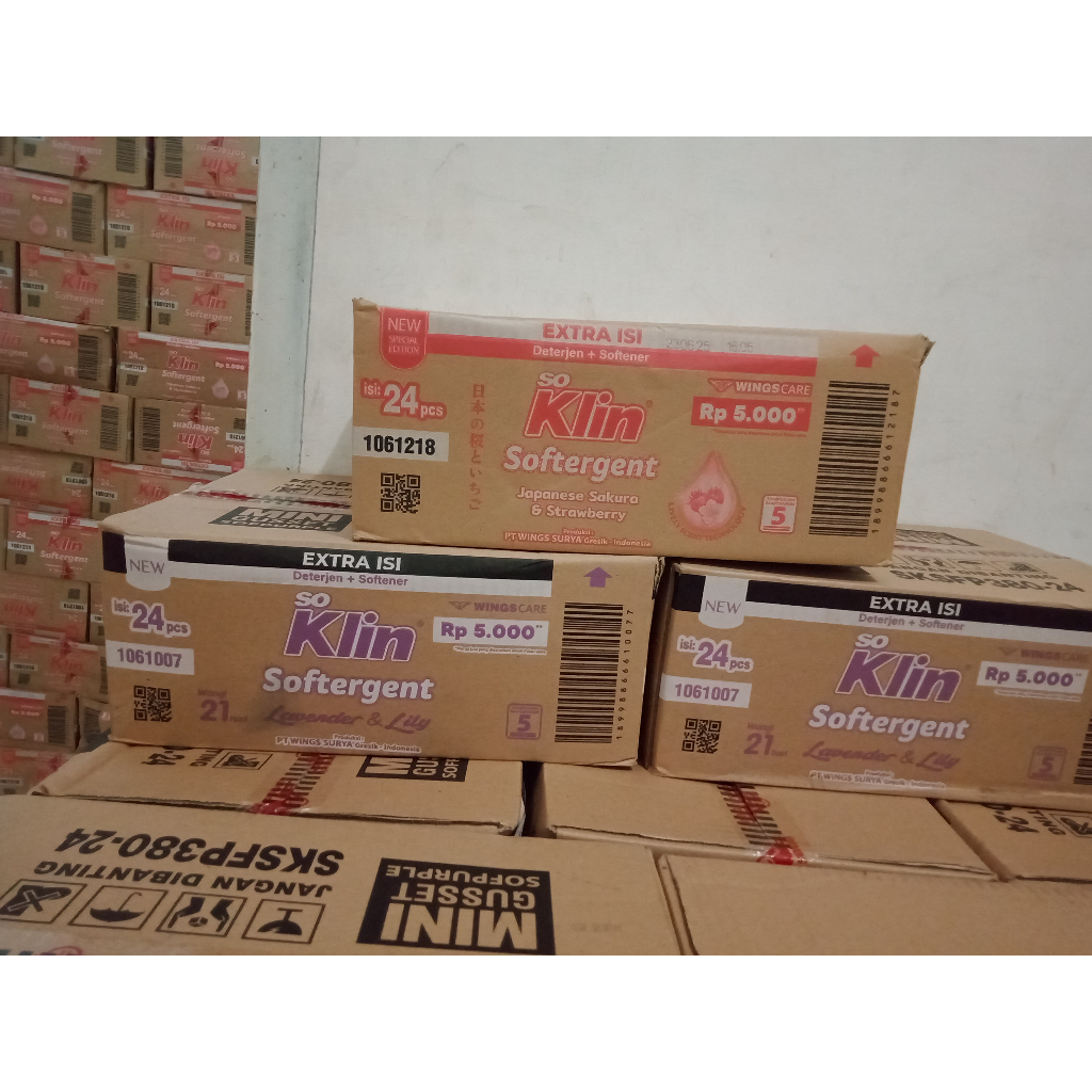 Soklin Bubuk 5000 1 Dus Isi 24 Pcs
