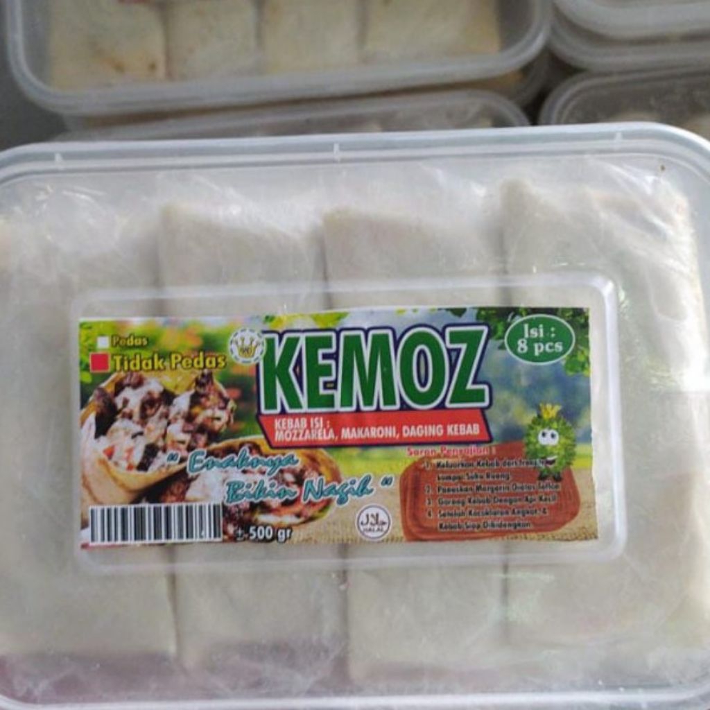 

Kemoz (Kebab Mozarella) Pedas