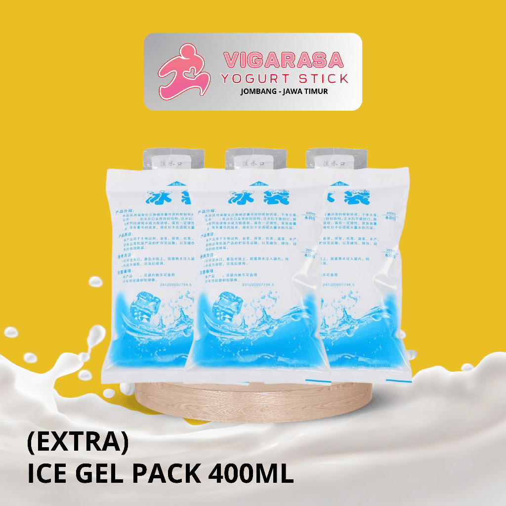 

(EXTRA) ICE GEL PACK 400ML - 1 PCS