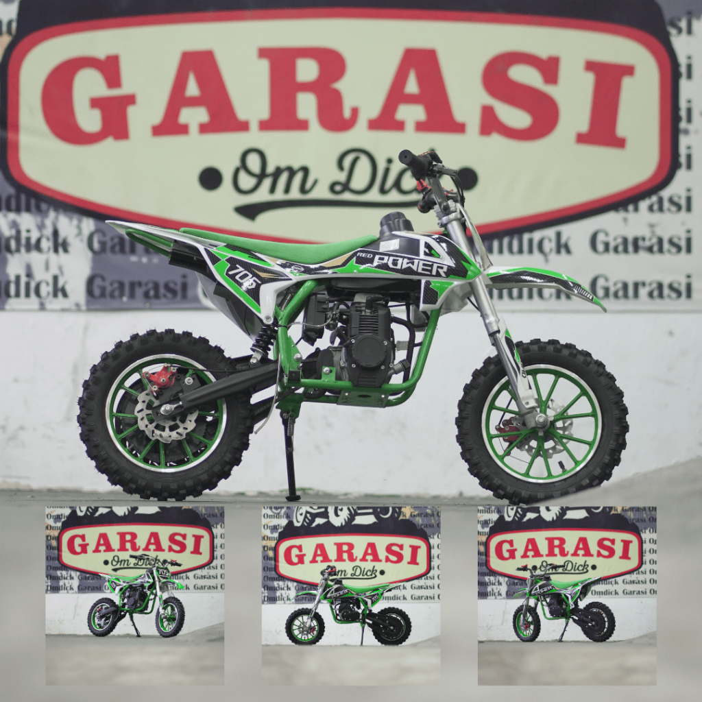 Motor Anak MINI TRAIL RED POWER 50CC 4TAK