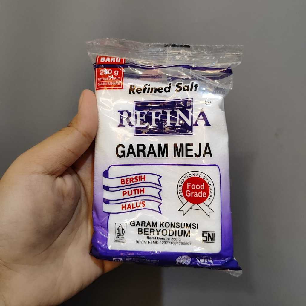 

Garam Meja Refina 250 Gram / Garam Dapur Beryodium