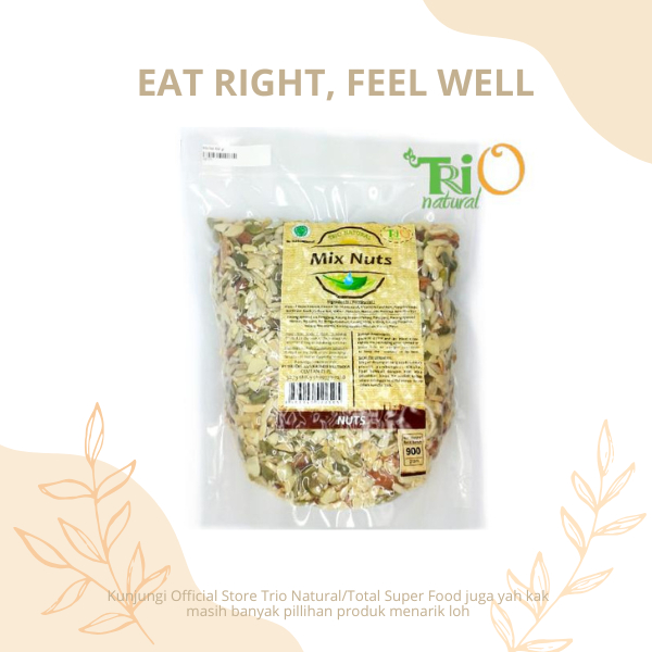

TRIO NATURAL Mixed Nuts and Seeds 900 gram