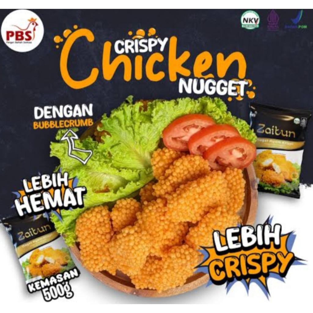 Zaitun Naget chicken crispy / naget ayam krispy