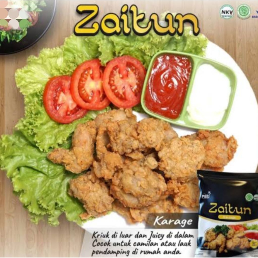 

Zaitun Chicken Karage 500gr /ayam karage