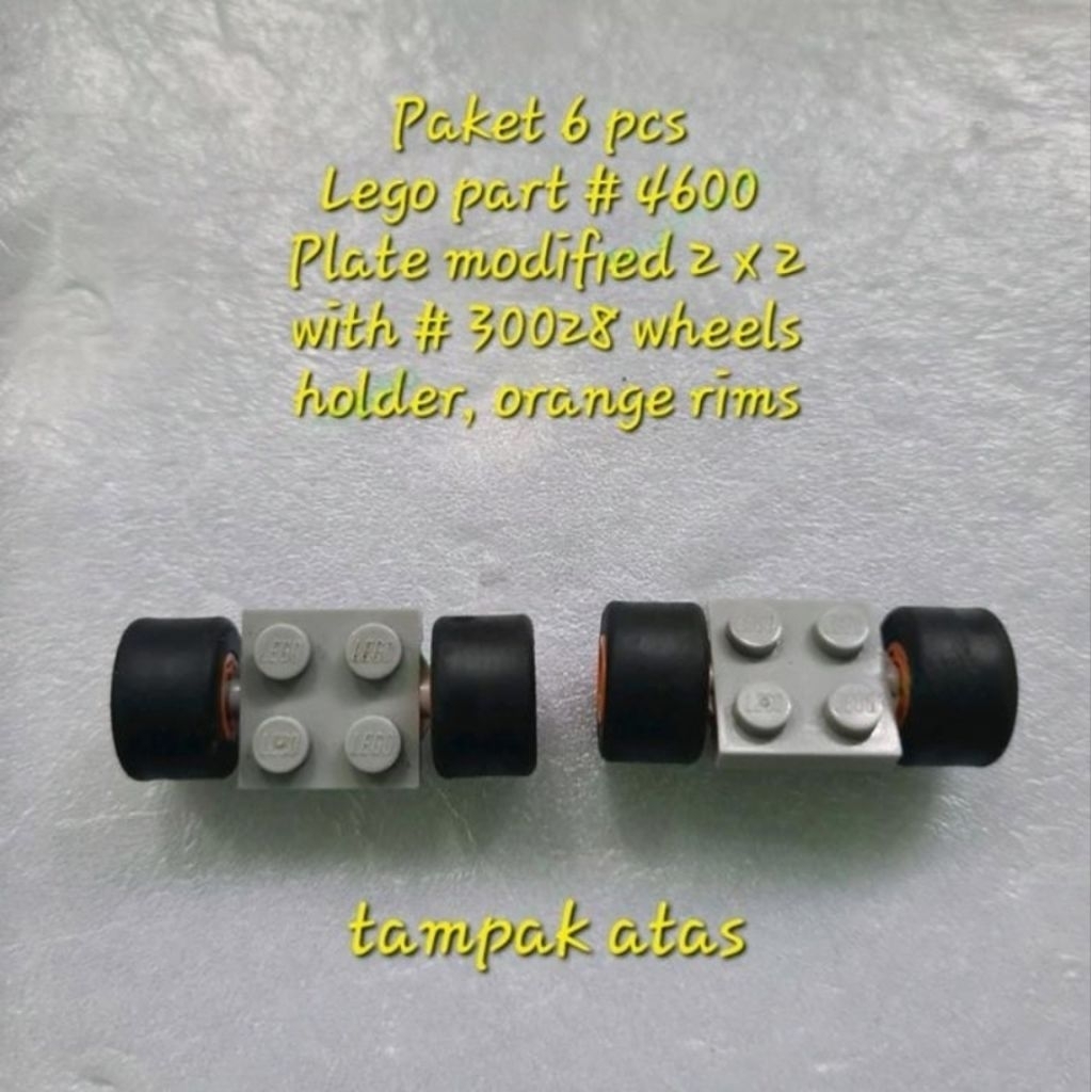3020 Plate / 4285B + 44375 or 45729 Dish Radar / 32018 Brick / 4600 + 30028 Plate + Tire Tyre Wheel 