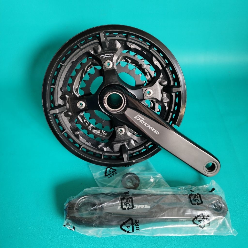 Crank Shimano Deore HT2 M6000-T6010 triple 3 Speed 48T