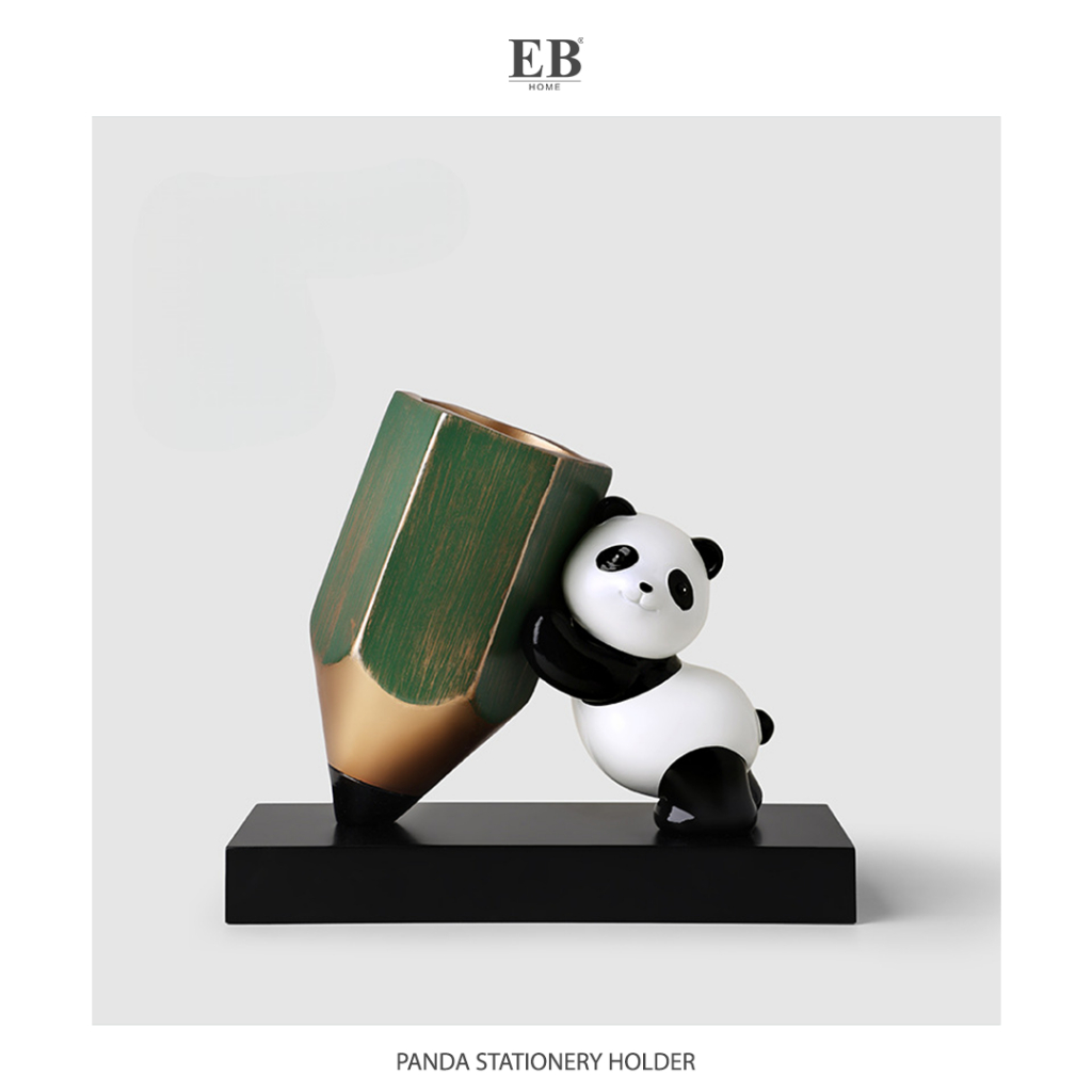 

Tempat Penyimpanan Pulpen Pensil ATK Panda Lucu / Stationery Holder EB Home 4850