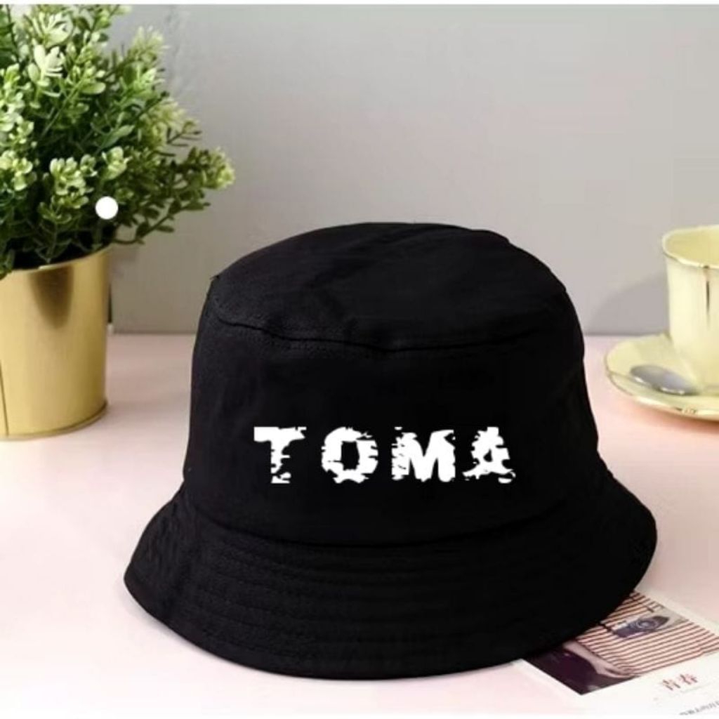 Topi bucket hat malut united TOMA topi trucker malut united TOMA