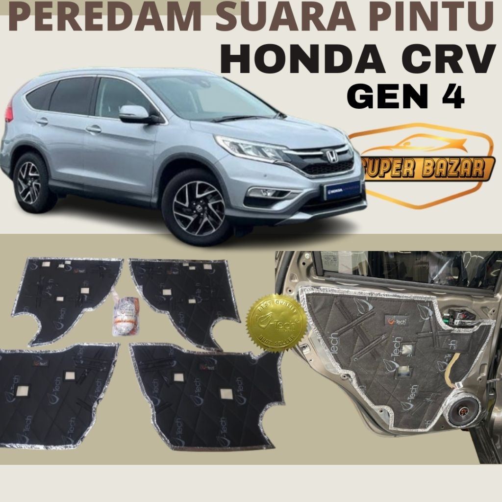 HONDA CRV GEN 4 peredam suara pintu aksesoris mobil