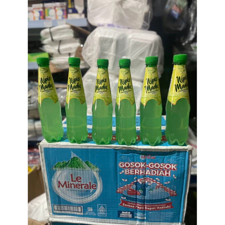 

NIPIS MADU SMOOTH SODA LIME 330 ML. MINUMAN BERKARBONASI RASA JERUK NIPIS & MADU. MAYORA