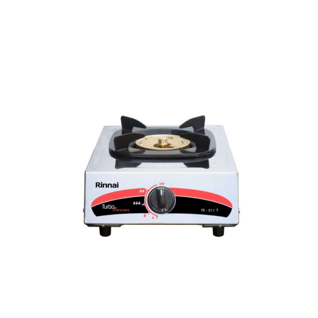 Kompor Gas Rinnai RI-511T Kompor Rinnai 1 Tungku Rinnai Stainles / RI 511 T