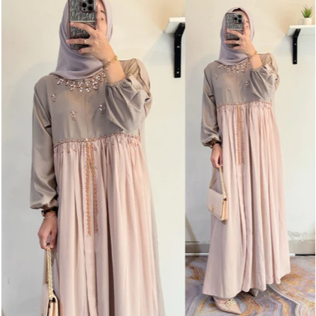 BATHIA KAFTAN WANITA BUSUI CERUTY INNER