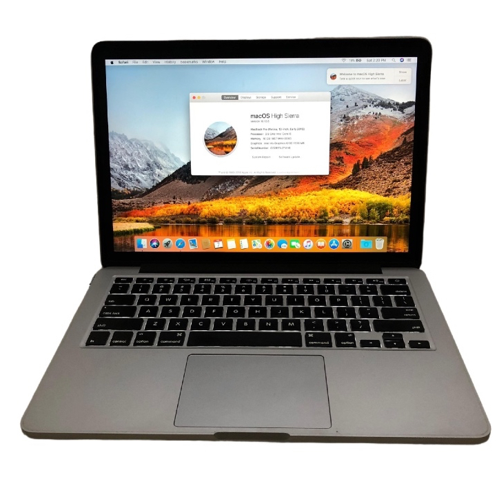 MacBook Pro Early 2015 | 2.9Ghz | 13inch | Core i5 | 16/512GB | Stain gate tidak mempengaruhi visual