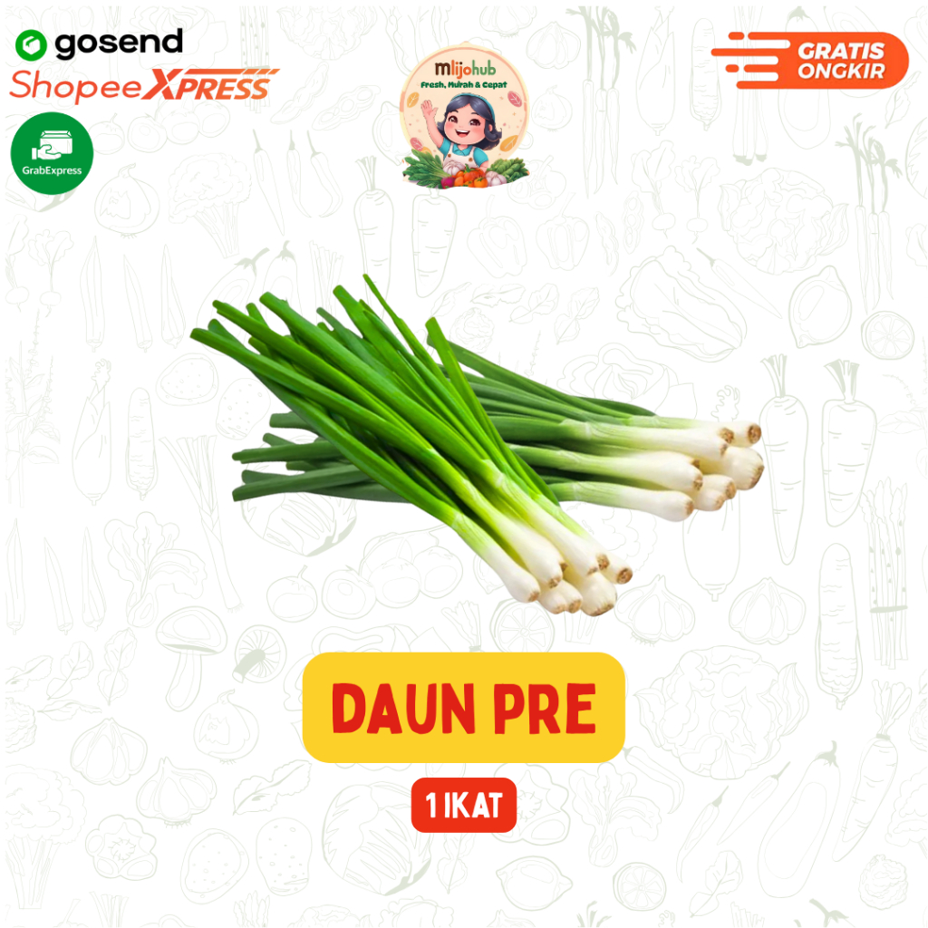 

Daun Pre - Pengiriman Instan - Fresh Mlijohub Malang