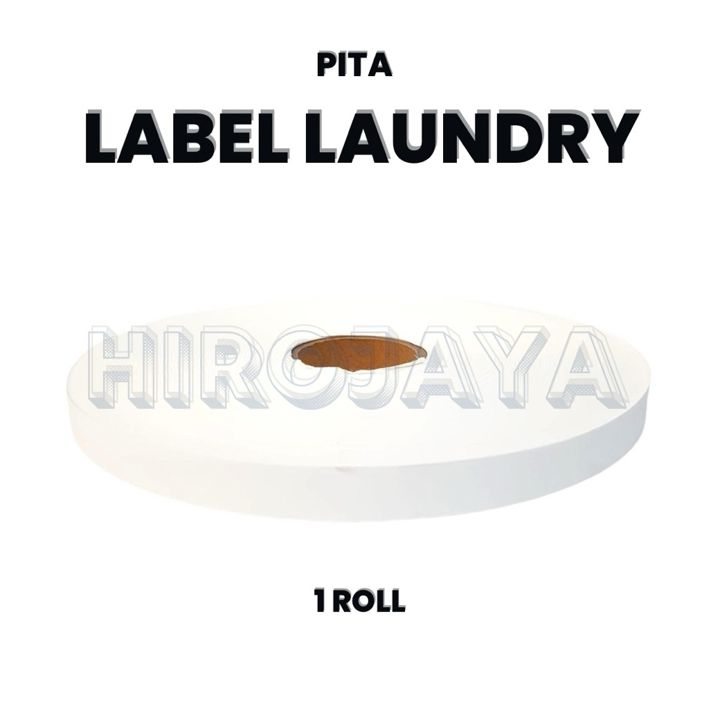 

Pita Label Laundry / Label Setrika - per Roll