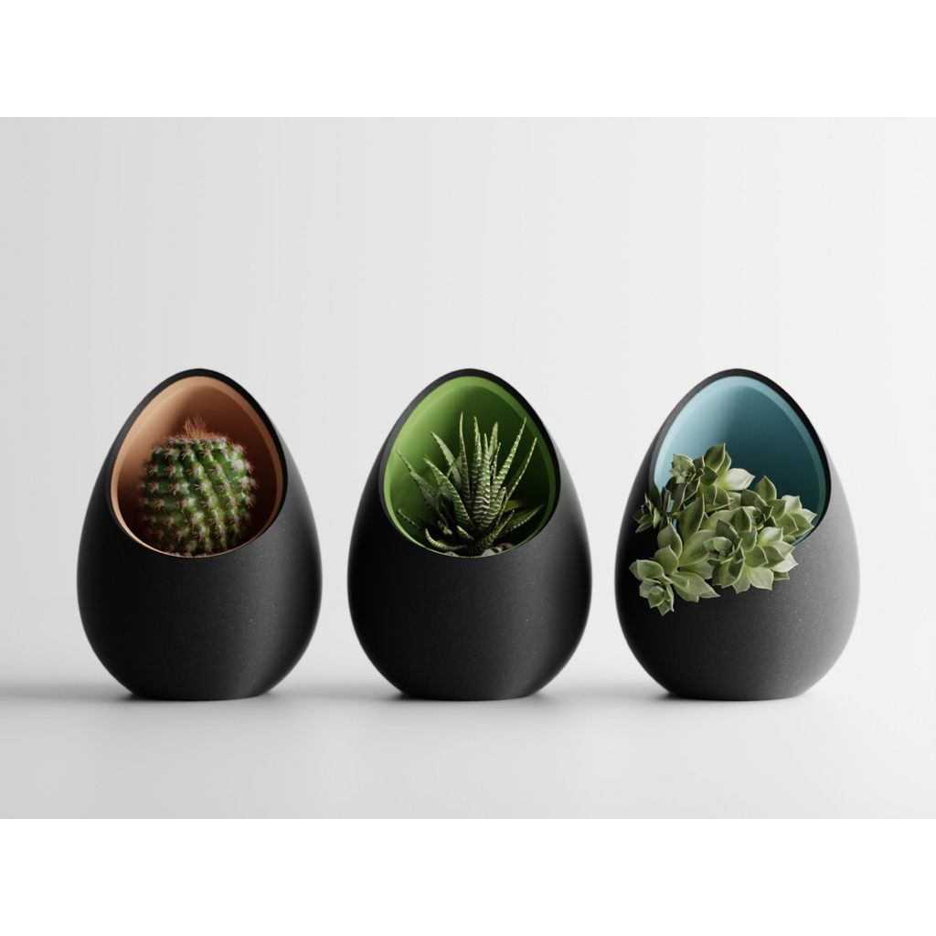 Planter Nest | Pot Kaktus | cacti Planter | Skulen Planter | pot skulen