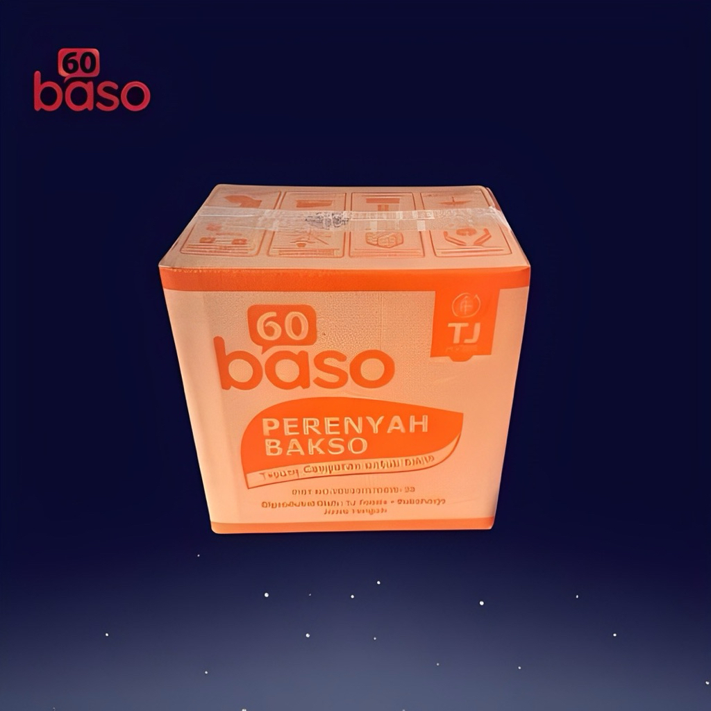 

Perenyah bakso 20gr, satu dus isi 120pcs
